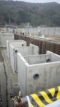 水産物加工工場 新築工事｜2基を並列に配置